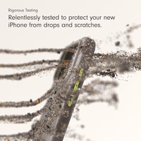 Beats iPhone 17 Pro Max Rugged Case with MagSafe & Camera Control, Scratch & Drop Tested, Matte Texture with Microfiber Lining - Alpine Gray thumbnail 4