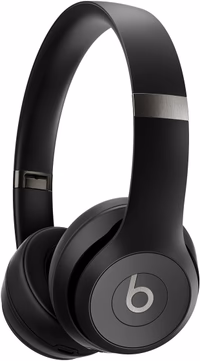 Beats Solo 4 - Wireless On-Ear Bluetooth Headphones, Up to 50-Hour Battery Life, Ultra-Lightweight Comfort, Powerful and Balanced Sound, Apple & Android Compatible - Matte Black thumbnail 1