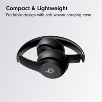 Beats Solo 4 - Wireless On-Ear Bluetooth Headphones, Up to 50-Hour Battery Life, Ultra-Lightweight Comfort, Powerful and Balanced Sound, Apple & Android Compatible - Matte Black thumbnail 4