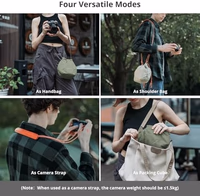 PGYTECH OneGo Drawstring Small Camera Bag, Soft Cute Camera Pouch Handbag compatible with Mirrorless Cameras/Nikon/Canon/Sony/Fuji Camera Case thumbnail 3