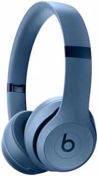 Beats Solo 4 - Wireless On-Ear Bluetooth Headphones, Up to 50-Hour Battery Life, Ultra-Lightweight Comfort, Powerful and Balanced Sound, Apple & Android Compatible - Slate Blue thumbnail 1