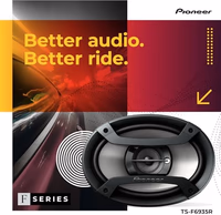 PIONEER TS-F6935R 3-Way Coaxial Car Audio Speakers - 6" x 9" Passive Car Speakers (Pair), 230 W Max Power, Black and Silver thumbnail 2