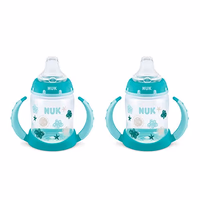NUK Learner Cup, 5 Oz, 2-Pack, Clouds & Stars – BPA Free, Spill Proof Sippy Cup thumbnail 1