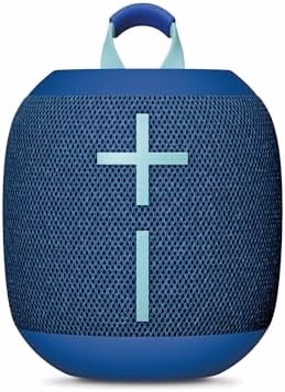 Ultimate Ears WONDERBOOM 4 Outdoor Speakers Bluetooth Waterproof with Big Bass & 360-Degree Sound, Dustproof Floating Wireless Speaker, 131ft Range - Blue