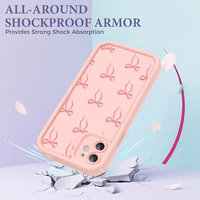FUXICASE Case for iPhone 11 GJ JH SS073 Pink Bow thumbnail 3