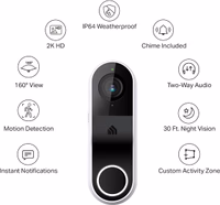 Kasa Smart Video Doorbell Camera Hardwired w/Chime, 2K Resolution, Always-on Power, Night Vision, 2-Way Audio, Real-Time Notification, Cloud & SD Card Storage, Works w/Alexa & Google Home (KD110) thumbnail 2