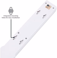 Amazon Basics Surge Protector Power Strip, 6-Outlet, 790 Joules, Circuit Breaker, LED Indicator, 6ft Extension Cord, White thumbnail 3