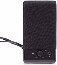 Amazon Basics USB-Powered Computer Speakers with Volume Control for Desktop or Laptop PC, Compact Size, Headphone Jack, Portable, Plug-N-Play, Black thumbnail 5