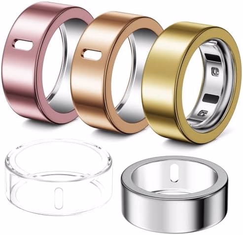 Hexasider 5 Pack Ring Cover Compatible with Oura Ring Gen