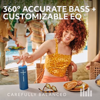 Ultimate Ears Boom 4 Portable Waterproof Bluetooth Speaker with 360-Degree, Bold, Immersive, Crystal-Clear Sound, Floating Speaker with 15-Hour Battery and 147ft (45m) Range - Blue thumbnail 2