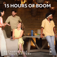 Ultimate Ears Boom 4 Portable Waterproof Bluetooth Speaker with 360-Degree, Bold, Immersive, Crystal-Clear Sound, Floating Speaker with 15-Hour Battery and 147ft (45m) Range - Blue thumbnail 3