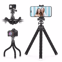 UBeesize Phone Tripod Pro S, Flexible Desk Stand with Wireless Remote, Mini Holder for Camera and GoPro thumbnail 1