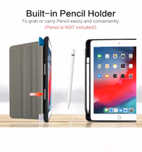 Vimorco for iPad 6th/5th Generation Case 2018/2017, for iPad Air 2/Air Case 2014/2013, for iPad Cases 6th/5th Generation 9.7-inch Cover Pencil Holder/4 Viewing Stands/Typing Stand/Slim, Ocean Beach thumbnail 3