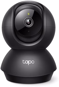 Tapo 1080P Indoor Pan/Tilt Wired C201 2-Way Audio Black thumbnail 1