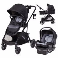 Baby Trend Passport® Switch 6-in-1 Modular Stroller Travel System with EZ-Lift™ Plus Infant Car Seat, Dash Black thumbnail 1