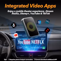 Volam AI Box Built-in Video – Wireless CarPlay Adapter Stream Movies & Shows Directly to Car Screen, Plug & Play for Factory Car Stereo 2016+ & iOS 12+ thumbnail 2