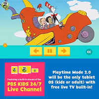 Core Innovations PBS Kids Playtime Pad+ – 7” HD Kid-Safe Android Tablet with Live TV, Learning Apps, Parental Controls & Durable Design thumbnail 4