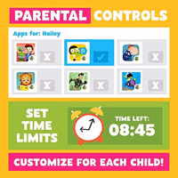 Core Innovations PBS Kids Playtime Pad+ – 7” HD Kid-Safe Android Tablet with Live TV, Learning Apps, Parental Controls & Durable Design thumbnail 3