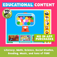 Core Innovations PBS Kids Playtime Pad+ – 7” HD Kid-Safe Android Tablet with Live TV, Learning Apps, Parental Controls & Durable Design thumbnail 2