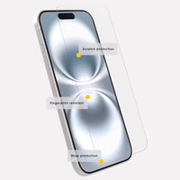 OtterBox iPhone 16 Glass Screen Protector thumbnail 4