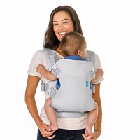 Infantino Flip 4-in-1 Light & Airy Convertible Baby Carrier, Adjustable, Ergonomic Babywearing, Registry Essential, Baby Carrier for Newborn to Toddler thumbnail 1