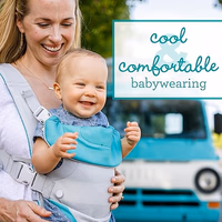 Infantino Flip 4-in-1 Light & Airy Convertible Baby Carrier, Adjustable, Ergonomic Babywearing, Registry Essential, Baby Carrier for Newborn to Toddler thumbnail 5