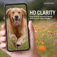 Smartish® iPhone 17 Screen Protector - 2-Pack Tempered Glass Screen Protectors - Tuff Sheet - 9H Easy Install Frame [Scratch Resistant] Case-Friendly- Dynamic Island for Apple iPhone 17 thumbnail 4