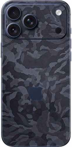 Razer Skin: iPhone 17 Pro Max - Full Wrap - Premium 3M Cast Vinyl - Scratch Resistant - Unique Designs & Finishes - Easy Application - Black Camo