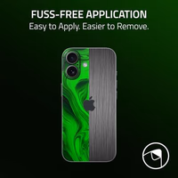 Razer Skin: iPhone 17 Pro Max - Full Wrap - Premium 3M Cast Vinyl - Scratch Resistant - Unique Designs & Finishes - Easy Application - Black Camo thumbnail 4