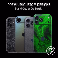 Razer Skin: iPhone 17 Pro Max - Full Wrap - Premium 3M Cast Vinyl - Scratch Resistant - Unique Designs & Finishes - Easy Application - Black Camo thumbnail 2