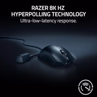 Razer Viper V3 Pro Wireless Esports Gaming Mouse: Symmetrical - 54g Lightweight - 8K Polling - 35K DPI Optical Sensor - Gen3 Optical Switches - 8 Programmable Buttons - 95 Hr Battery - Black thumbnail 5