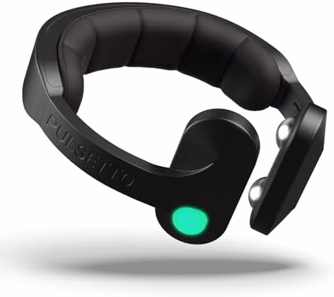 Pulsetto FIT Wellness Wearable with Vagus Nerve Support – Patented Neuro Technology for Relaxation, Stress Balance, Focus, and Restful Sleep