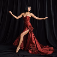 Black Backdrop for Photography Durable Fabric Background Photo Backdrop Video Photography Studio (10x7ft, Black) thumbnail 2