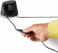 Amazon Basics Stereo 2.0 Speakers for PC or Laptop with Volume Control, 3.5mm Aux Input, USB-Powered, 1 Pair, Black thumbnail 3