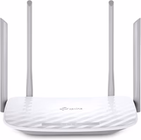 TP-Link AC1200 WiFi Router (Archer A54) - Dual Band Wireless Internet Router, 4 x 10/100 Mbps Fast Ethernet Ports, EasyMesh Compatible, Support Guest WiFi, Access Point Mode, IPv6 & Parental Controls thumbnail 1