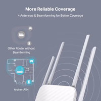 TP-Link AC1200 WiFi Router (Archer A54) - Dual Band Wireless Internet Router, 4 x 10/100 Mbps Fast Ethernet Ports, EasyMesh Compatible, Support Guest WiFi, Access Point Mode, IPv6 & Parental Controls thumbnail 4