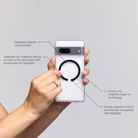 Red Rotary Phone Dial Retro Mid Century Vintage Dial PopSockets PopGrip for MagSafe thumbnail 5