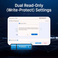 Kingston IronKey Vault Privacy 50 16GB Encrypted USB | FIPS 197 | AES-256bit | BadUSB Attack Protection | Multi-Password Options | IKVP50/16GB thumbnail 3