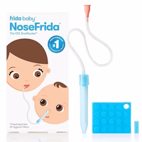 Frida Baby NoseFrida SnotSucker for Baby, Nasal Aspirator for Baby, Nose Sucker Baby Nasal Aspirator for Baby, Congestion Relief with 24 Extra Hygiene Filters thumbnail 1