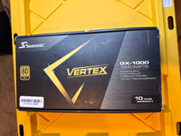 Seasonic Vertex GX-1000-1000W 80+ Gold 12 Year Warranty thumbnail 2