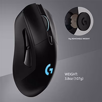 Logitech G703 Lightspeed Wireless Gaming Mouse W/Hero 25K Sensor, PowerPlay Compatible, Lightsync RGB, Lightweight 95G+10G Optional, 100-25, 600 DPI, Rubber Side Grips - Black thumbnail 4