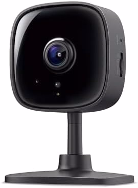 Tapo 1080P Indoor Wired Security Camera - Works as a Baby Monitor & Pet Camera, Motion Detection, 2-Way Audio, Siren, Night Vision, Subscription-Free Local Storage or Optional Cloud, C101