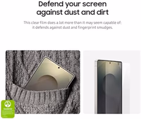 Samsung Galaxy S25 Ultra Anti-Reflecting Film, Phone Screen Protector, Increased Visibility, Dust and Fingerprint Protection, Anti-Scratch, US Version, EF-US938CTEGUS thumbnail 4