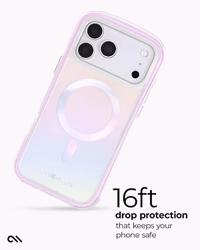 Case-Mate Jelly Pop Soap Bubble iPhone 17 Pro Max Case [Compatible with MagSafe] - Stylish Phone Case for Women with 16ft Drop Protection - Premium Magnetic Cover for iPhone 17 Pro Max - Iridescent thumbnail 2