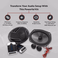 Rockville RV69.2C 6x9 Component Car Speakers thumbnail 5