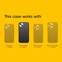 OtterBox iPhone 15 Plus and iPhone 14 Plus Commuter Series Case - Black, Slim & Tough, Pocket-Friendly, with Port Protection thumbnail 2