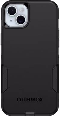 OtterBox iPhone 15 Plus and iPhone 14 Plus Commuter Series Case - Black, Slim & Tough, Pocket-Friendly, with Port Protection thumbnail 1