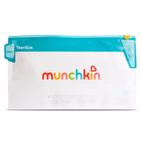 Munchkin Sterilize Microwave Bottle Steam Sterilizer Bags, for Baby Bottles, Pump Parts and More, 30 Uses per Bag, 6 Pack thumbnail 5