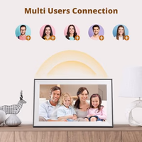 Dragon Touch Digital Picture Frame - 15.6 Inch WiFi Large Digital Photo Frame with 32GB Storage, FHD Touch Screen, Easy Setup to Share Photos or Videos Remotely via Vphoto App from Anywhere thumbnail 5