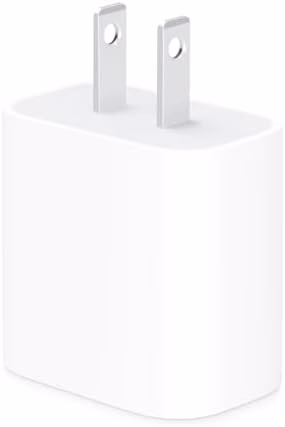 Apple 20W USB-C Compact Power Adapter: Fast and Convenient Charging, Type C Wall Charger